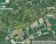 Grossansicht in neuem Fenster: Wanderung zum Zigeunerloch