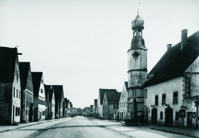 Unterer Markt um 1955