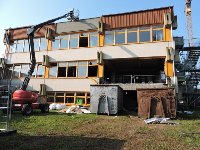 Schulhausneubau - August 2018 - 03