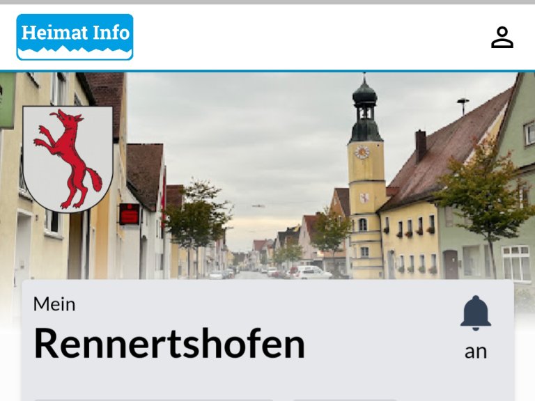 Heimat-Info Benachrichtigungsfunktion