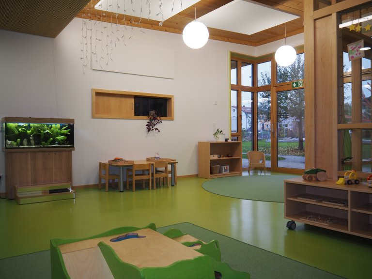 Grossansicht in neuem Fenster: Kinderkrippe Schmetterlingsgruppe